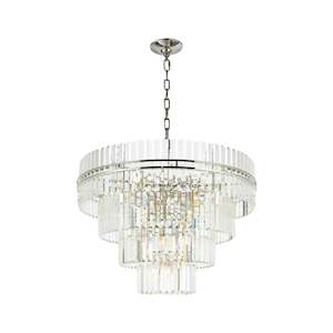 Ashton Collection - Four Tier - 100cm - Polished Nickel