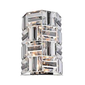 Aurora Collection: Aurora - NewYork Wall Sconce - Height 32cm