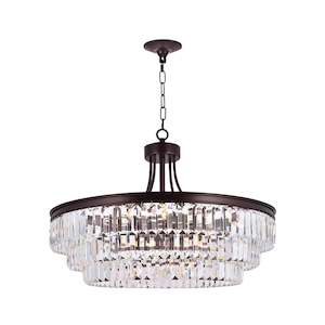 Jordan Collection - 70cm - Warm Bronze Finish