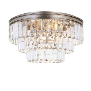 Jordan Collection - Flush Mount Chandelier - 40cm - Champagne