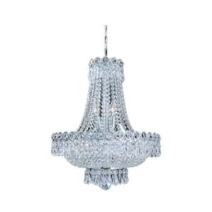Empire Royal Empire Collection: Empire Basket Chandelier - CHROME - 8 Light