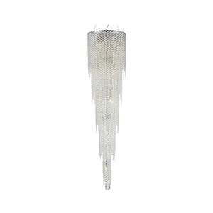 Glacier Collection: Glacier Pendant 5 Tier Chandelier - Height:170cm