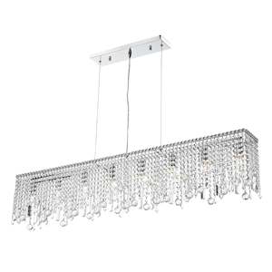 Harmony Collection: Harmony Crystal Bar Light- W:150cm