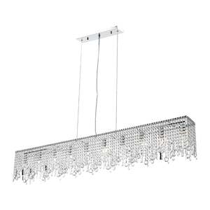Harmony Crystal Bar Light- W:120cm