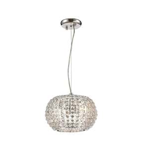 Infinity Pendant Lamp - Clear Crystal - W:25 H:15cm