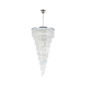Oasis Oasis Spiral Collection: NewYork Oasis Spiral Chandelier - Chrome - Width: 90cm