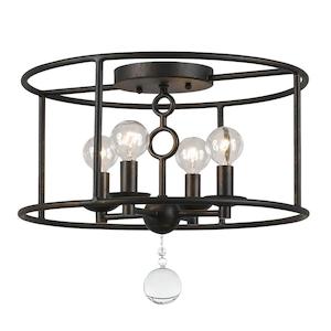 Modern Filter: Cedar Collection - Bronze Chandelier - bronze
