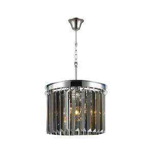 NewYork Oasis Open Ring Chandelier- Smoke Finish - W:30cm