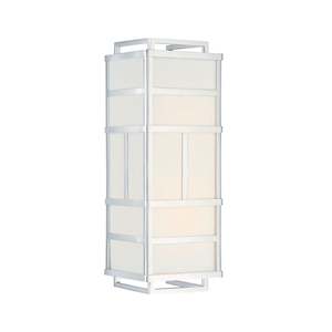 Fulton Collection - Wall Sconce - Polished Nickel Frame