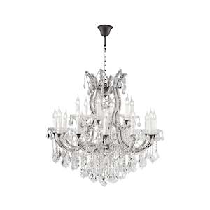 Maria Theresa Crystal Chandelier Grande 19 Light - RUSTIC