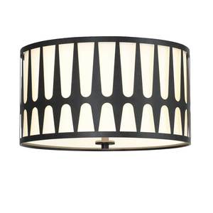 Shyla Collection - Flush Mount - Matte Black