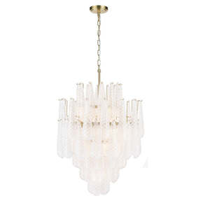 Libby Collection - 16 Lights Chandelier - Clear