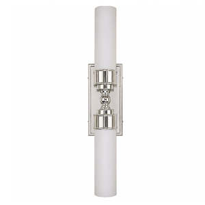 Wall Sconces: Jarvis 2 Lights Wall Sconce - Polished Nickel