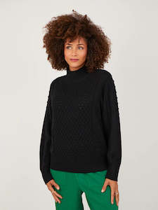 Cocoa Cashmere: Kaili Jumper Black