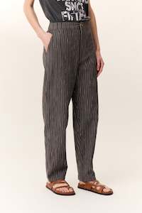 Parsa TC124 Stripes Trousers Carbone
