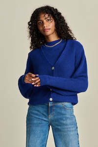 Last Style: Cardigan Bright Blue