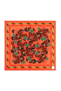 Shawl Silk Floral Pink