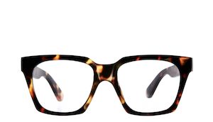 10am Brown Tort Reading Glasses