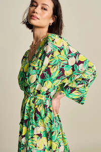 Lemon Tree Crinkle Dress