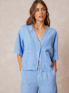 200: Cazadora #230 Azul Glacial