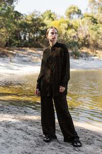 200: Country Club Pant Green Pop Palm