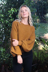 Lothlorian Knitwear: Cirrus Jumper Gold