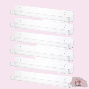 Art 1: DN acrylic wall polish shelf Set of 2