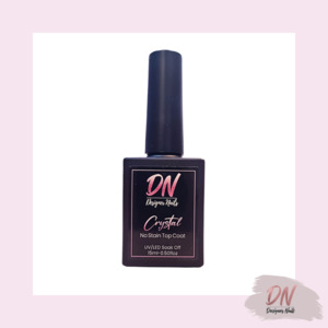 Express Soft Gel Extensions: TOP COAT - Crystal - No Stain