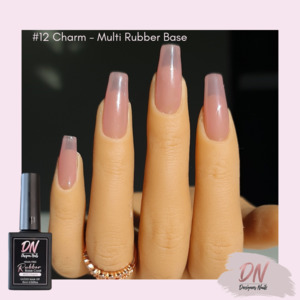 Dn Builder Gels: Multi Rubber base - CHARM #12
