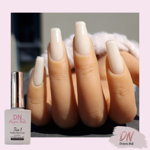 Base Top Coats Etc: 5in1 Gel - VANILLA #1