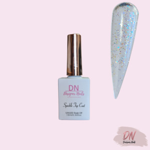 Base Top Coats Etc: TOP COAT - Speckle Glitter