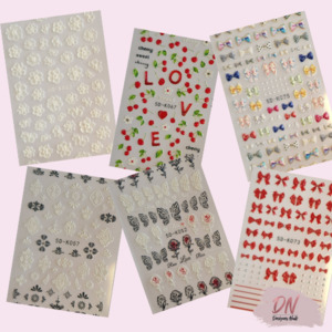 3d Stickers - 17 styles