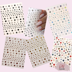 Stickers: Star Stickers - 8 styles