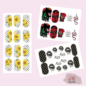 Water Decals: decals - designer / brands