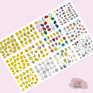 Water Decals - Faces