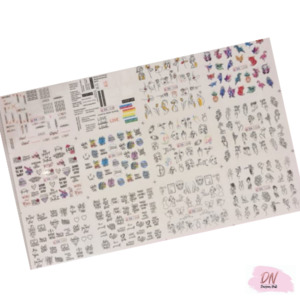 Water Decals: Water Decals - #6 abstract