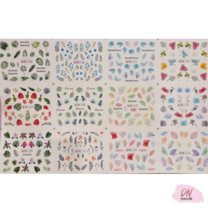 Water Decals: Water Decals - #1 leaf