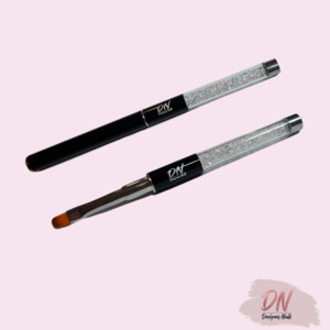 🖤 BLACK - Diamante - Gel Brush