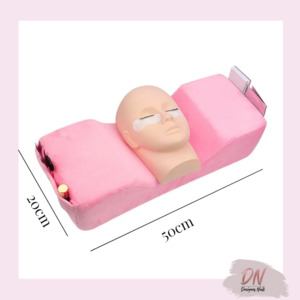 Eye lash extensions pillow
