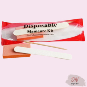 Disposable mani/pedi kit