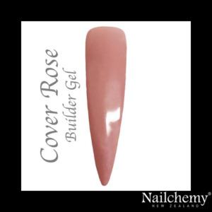 Builder Fiber Gels: COVER ROSE - SOAK OFF BUILDER GEL - 15ML