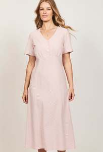 Anne Mardell Suzette Dress / SM6187 ( Pink & Blue)