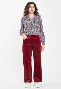Anne Mardell: Anne Mardell Penny Pants / PN6141 ( 3 Colours -Ruby , Tui & Olive)