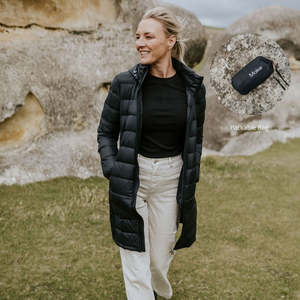 Moke Sarah Down Coat / Black