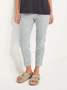 Sills: Sills Nautilus Check Hepburn Pants / 12760