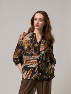 Blouses: Loobie's Story Featherington Blouse / LS2946