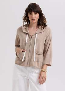 ld + co Linen Hoodie / LC7765