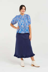 Blackstone Bridget Pintuck Front Shirt / BSY122