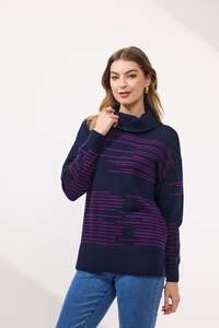 Sweaters: Newport Erin Roll Neck Merino Jumper / NP29193