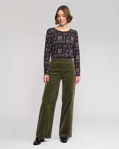 Vassalli Loft Cord Pull On Pant / 235M (3 colours)